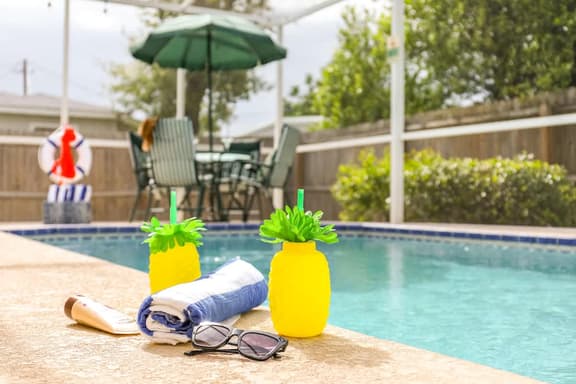 Salty Tide Getaway | Nightlife, Pool, Play, Beach